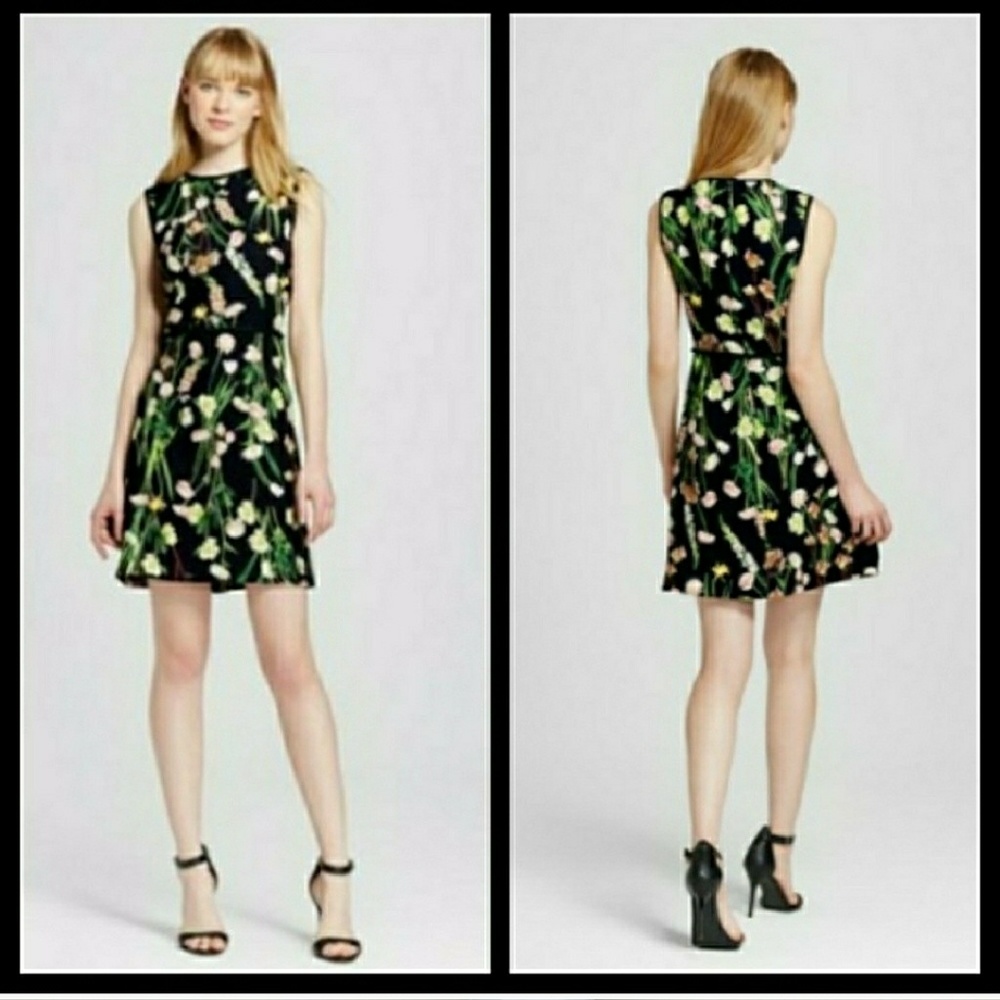 Victoria Beckham for Target floral dress Womens XS
